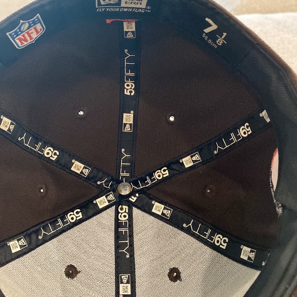 NFL Cleveland Browns Hat New Era Size 1 1/8 - Picture 7 of 8